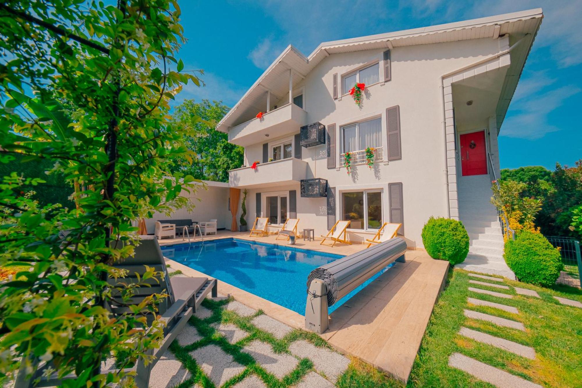 Villa Atlas Muhafazakar Havuzlu, Mustakil Genis Bahceli Sapanca Ngoại thất bức ảnh